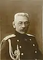 List No. 7 - Pskov United Democratic Groups of Townspeople, Peasants and Workers - List headed by General Nikolai Ruzsky (pictured). The third candidate on the list was S. M. Shilling, the chair of the Pskov District Election Commission.