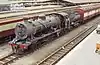 Class 14A locomotive number 1911 pulling a passenger train in 1980