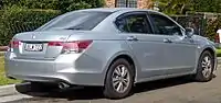 Pre-facelift Honda Accord 40th Anniversary sedan (Australia)