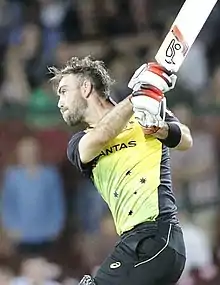 Glenn Maxwell socred the fastest century in the history of the 50-over World Cup was scored by in 40 balls against the Netherlands.