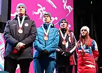 Ramona Ionel, Valeriia Sorokoletova, Tuukka Suomalainen and Jonathan Tobon