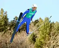 Niklas Malacinski at Nordic Mixed Team