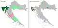 Italian Councils and Representatives:   Council Elections  Council Elections cancelled   Representatives Elections  Representatives Elections cancelled  No Italian minority elections