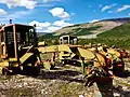 Graders at Little Keele River