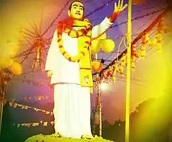 N. T. Rama Rao statue in Kopperapalem village