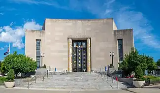 The Central branch of the Brooklyn Public Library.