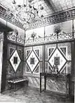 Stucco Cabinet, Palacio de La Moncloa before the Spanish Civil War. (photo taken in 1920).