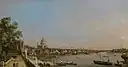 The Thames from the Terrace of Somerset House, Looking toward St. Paul's