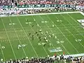 Colorado on offense against the Rams.
