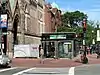The post-renovation outbound headhouse for Copley station in 2014