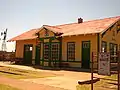 Atchison, Topeka and Santa Fe Railroad at the Ropes Depot