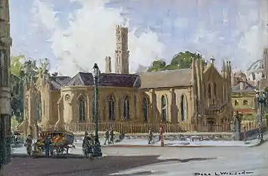 St Francis' Church, Melbourne, Dora Wilson, State Library Victoria