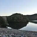 Thumbnail image of view from East Lynn Lake dam