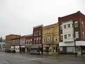 East Side of North Main St., Warsaw Downtown Historic District, October 2009