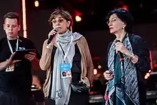 Eka Mamaladze and Nani Bregvadze's rehearsal at Laima Rendez Vous Jurmala 2017