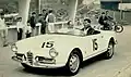 Ventura in Macau in his Alfa Romeo Giulietta Spider that won him first in a 30-lap ACP class race, 1962