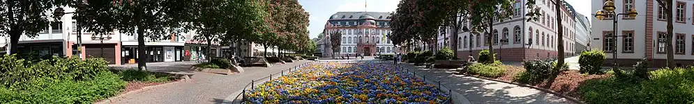 Mainz May 2011, Schillerplatz, looking southeast