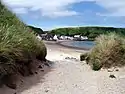 Porthdinllaen from the beach