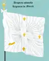 Colonel's colours of the regiment following its redesignation, a simple white bourbon flag with 5 x Fleur-de-lis