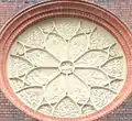Rosette over the Western Portal