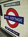Station platform roundel