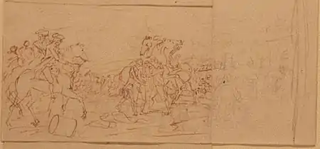 Study for painting, 1787–88