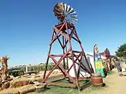 The Steel Star open back-geared steel windmill