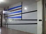 Untitled mural, 1954, east wall of the main entrance to the Faculty of Engineering