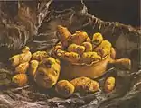 Still Life with an Earthen Bowl and Potatoes, 1885, Museum Boijmans-van Beuningen, Rotterdam (on loan) (F118)