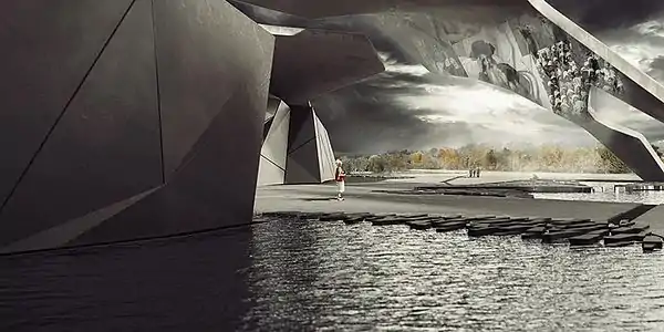 Architectural project of the memorial and museum complex "Babi Yar" Kyiv, Ukraine