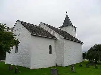 Rear part of church