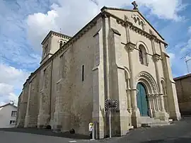 The church in La Caillère-Saint-Hilaire