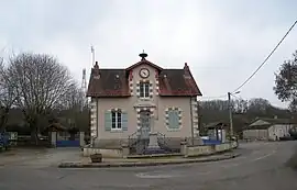 The town hall/school