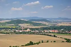 Panorama of Černčice