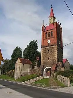 Bell tower of the Church of Saint Joseph