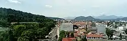 View of the Šiška District from the Lev Hotel