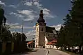 Lutheran gothic basilica in Štítnik from 14th century