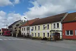 Houses on the main street