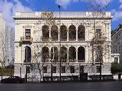 The Numismatic Museum of Athens or Iliou Melathron built for Heinrich Schliemann by Ernst Ziller (1880)