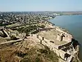 Aerial photo of the Akkerman fortress.