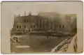 Lubomirski Palace from the view of the stadium's stand