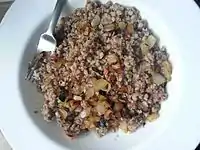 Buckwheat with onions