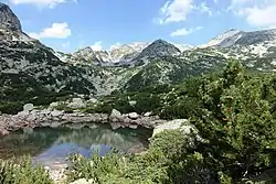 One of the Samodivski Lakes, Pirin Mountain, Bulgaria