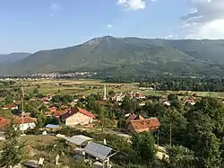 Panoramic view of the village