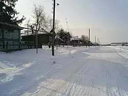 The selo of Ozhgibovka in Pilninsky District