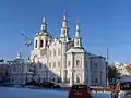 View from the Chelyuskintsev Street (southern side)