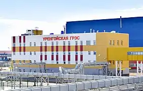 Urengoyskaya GRES a combined cycle power plant