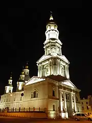 The bell tower in the night, 2014