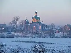 Sharkawshchyna Orthodox church, founded in 1639, rebuilt in 1912.