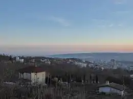 View of Varna from the bay